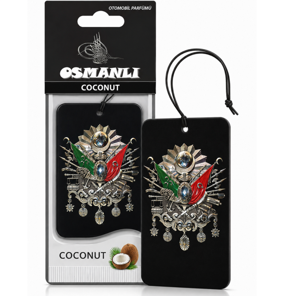 Areon Osmanlı Coconut Kağıt Oto Kokusu