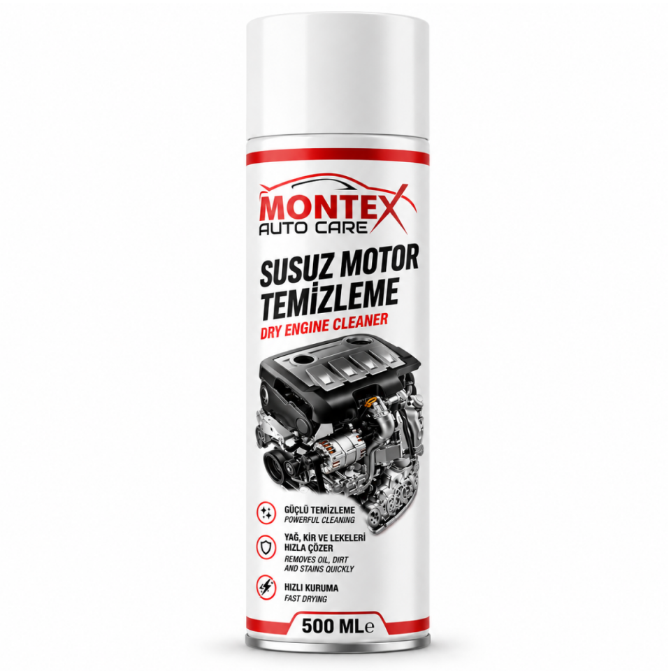 Montex Susuz Motor Temizleme Spreyi 500 ML