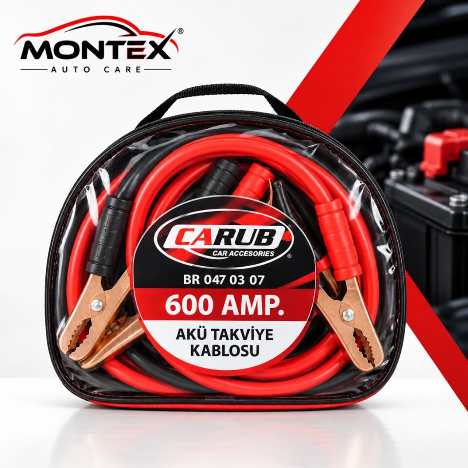 Carub 600 Amp Akü Takviye Kablosu – BR 047 03 07